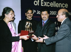 Award 25 Jan 2007