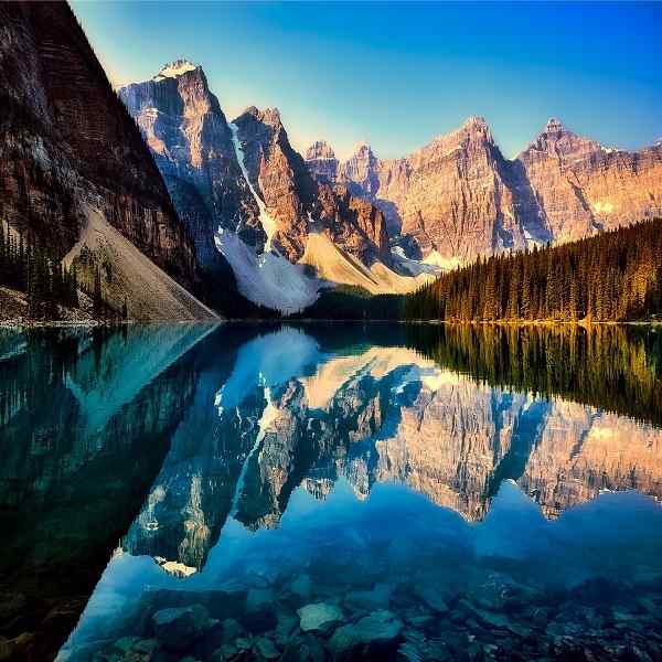Western Canada Cities and Glaciers